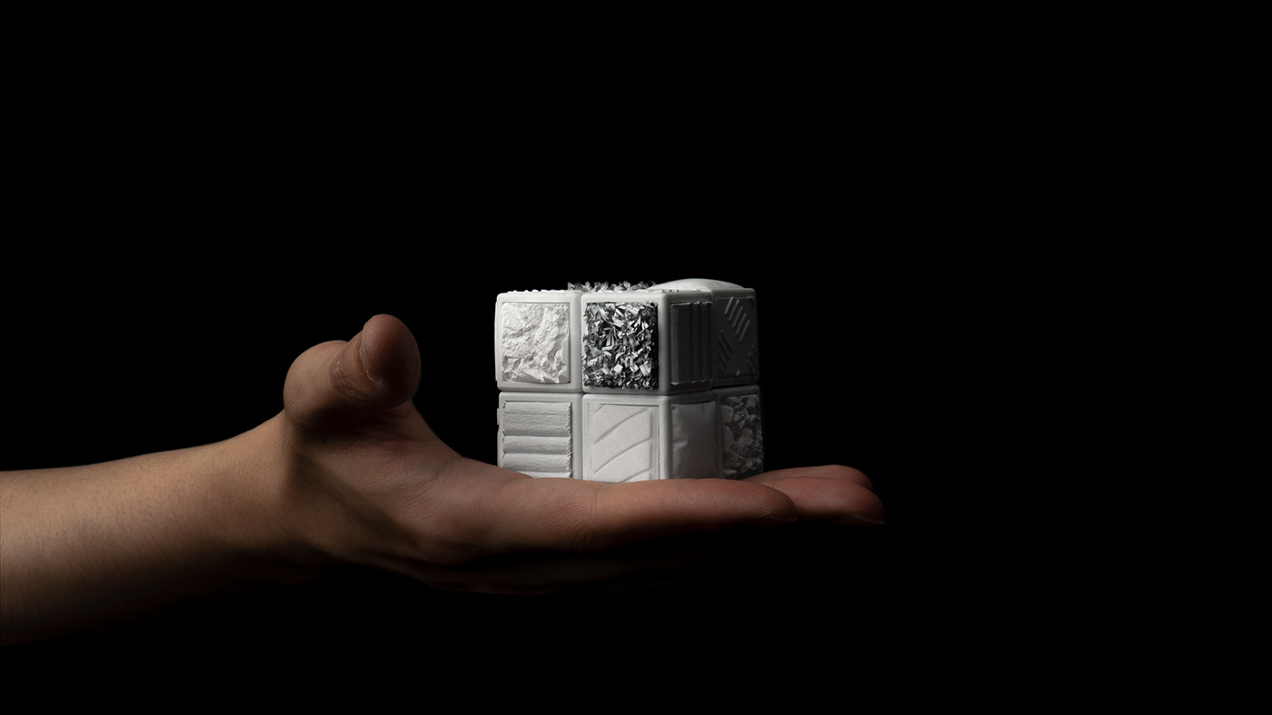 "Perception Cube"，SENSE CUBE，Tactile experience，