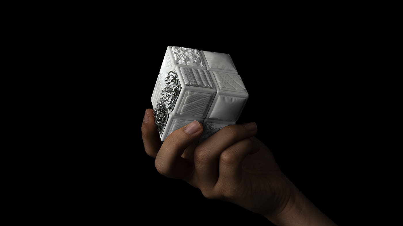 "Perception Cube"，SENSE CUBE，Tactile experience，