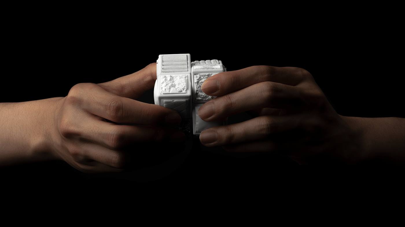 "Perception Cube"，SENSE CUBE，Tactile experience，