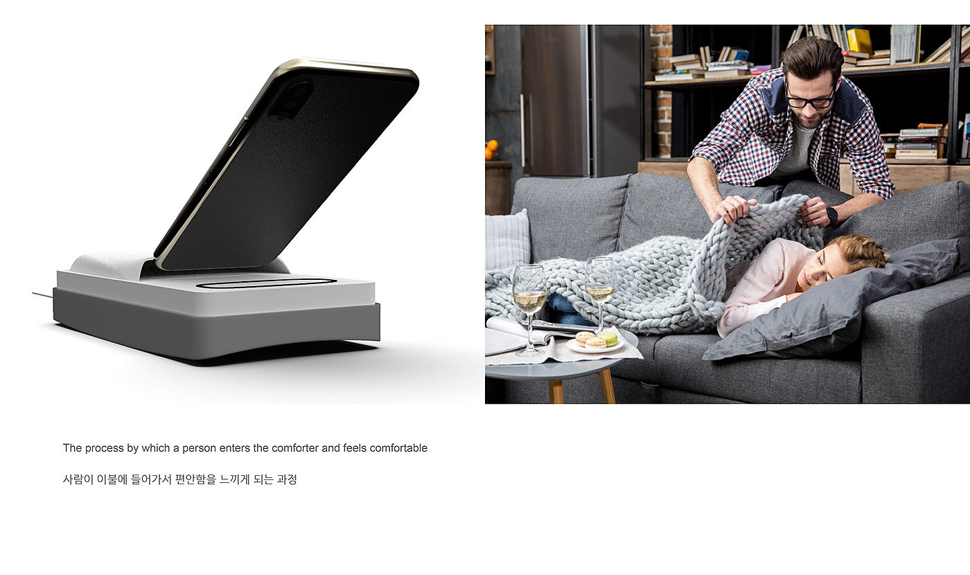 Wireless，Charging Bed，无线充电床，