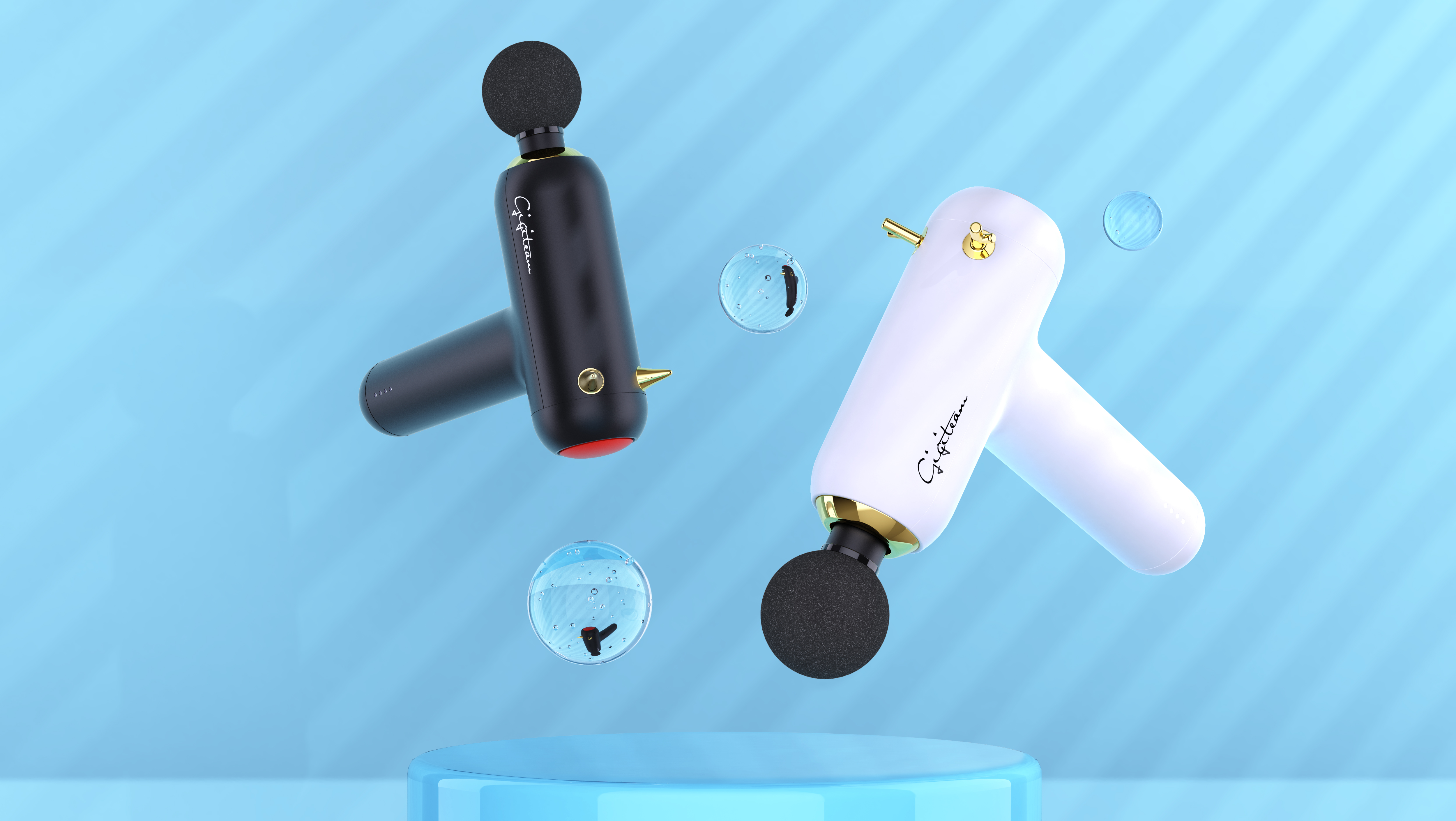 Fascia gun，Young women，Design，interest，