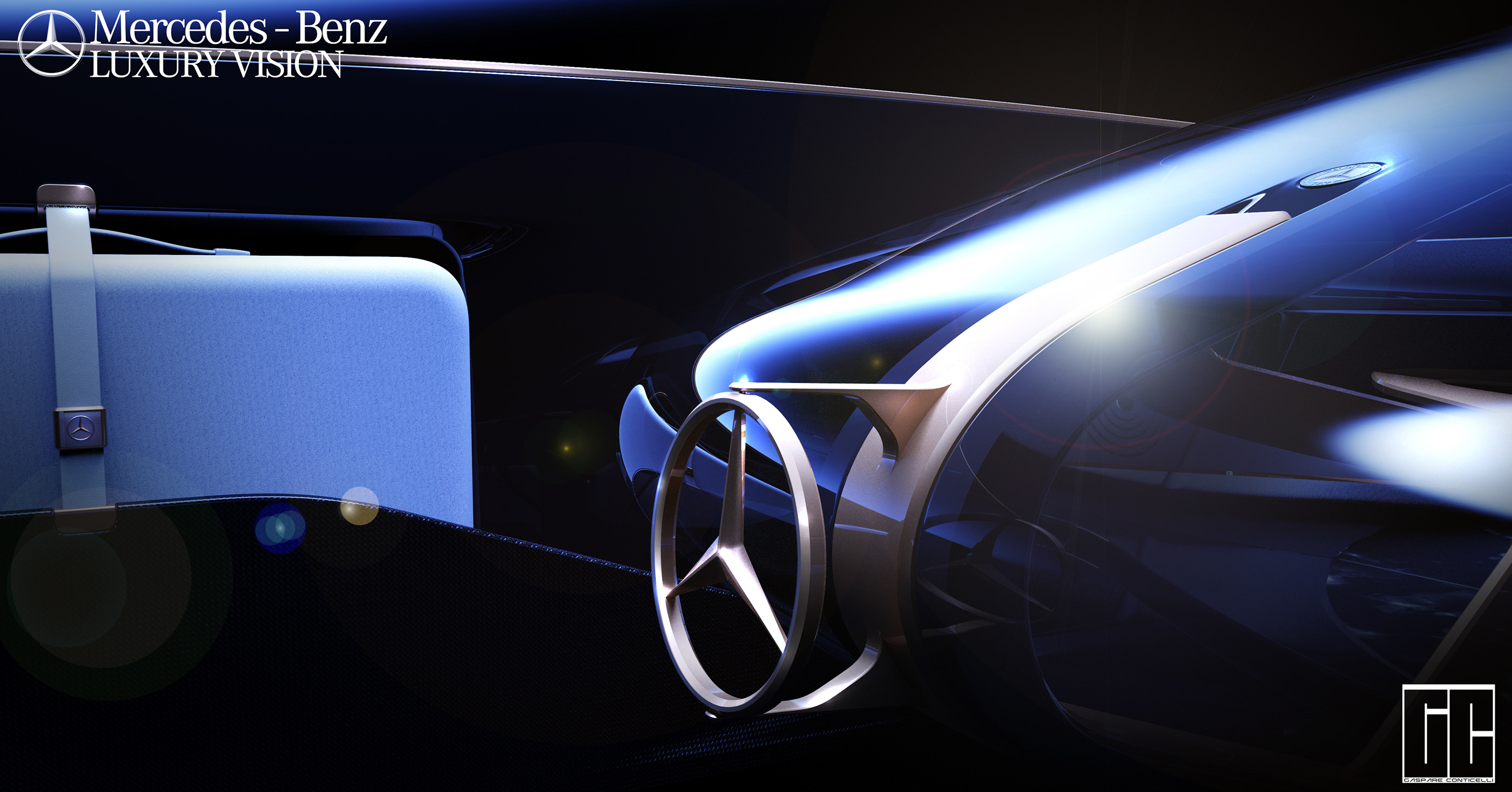 Mercedes Benz，luxury，vision，