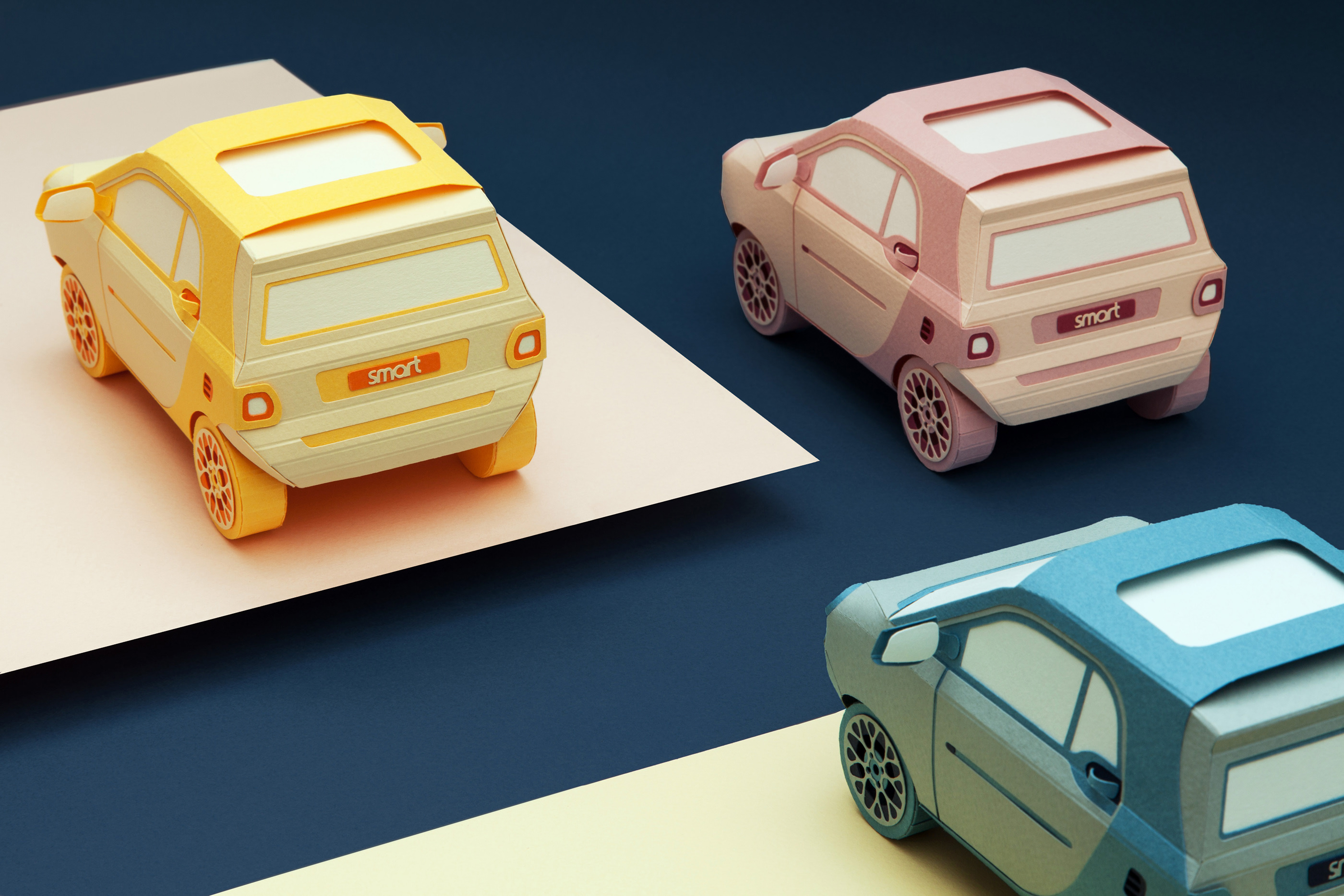 Benz，Paper，smart，