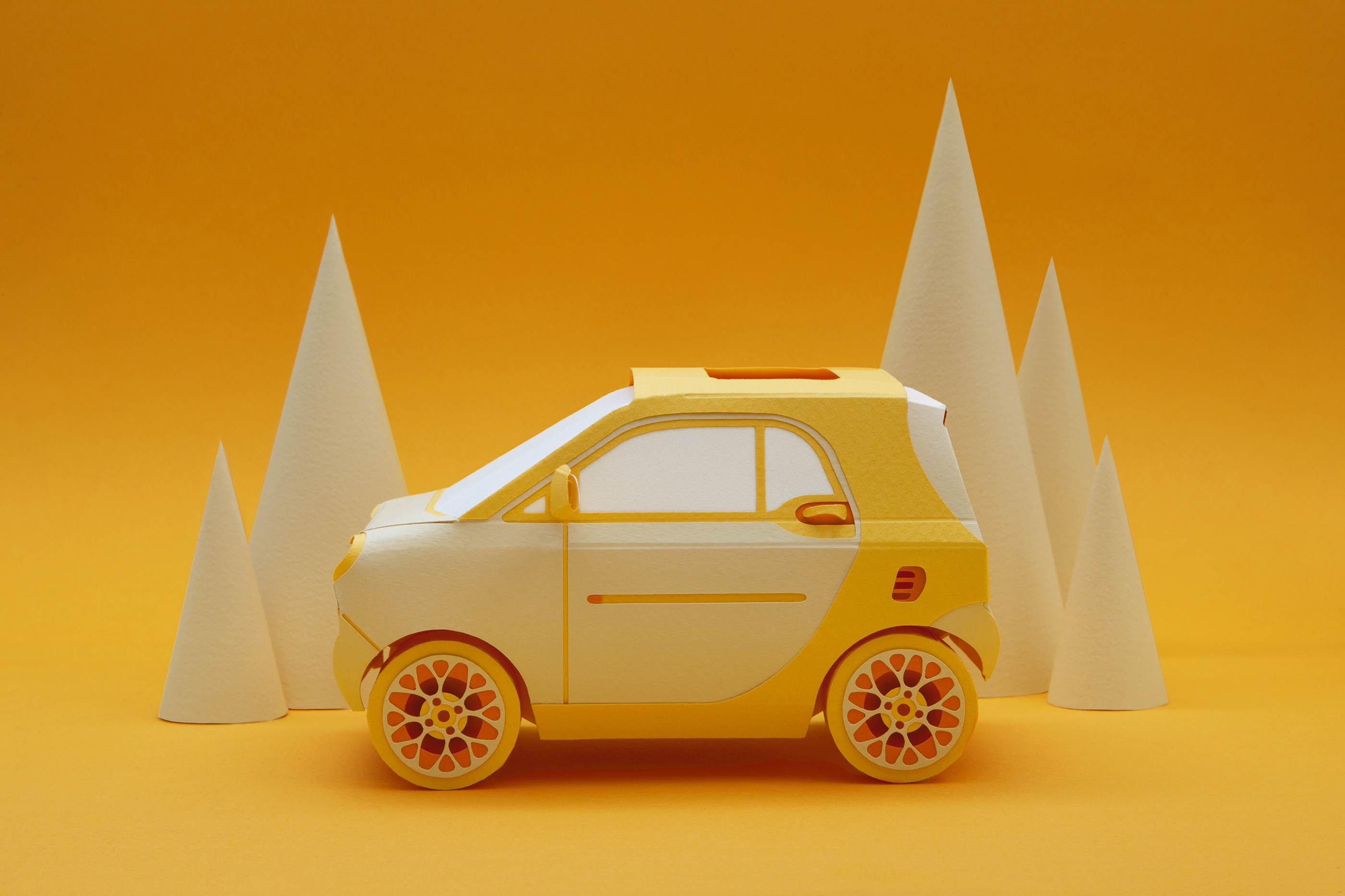 Benz，Paper，smart，