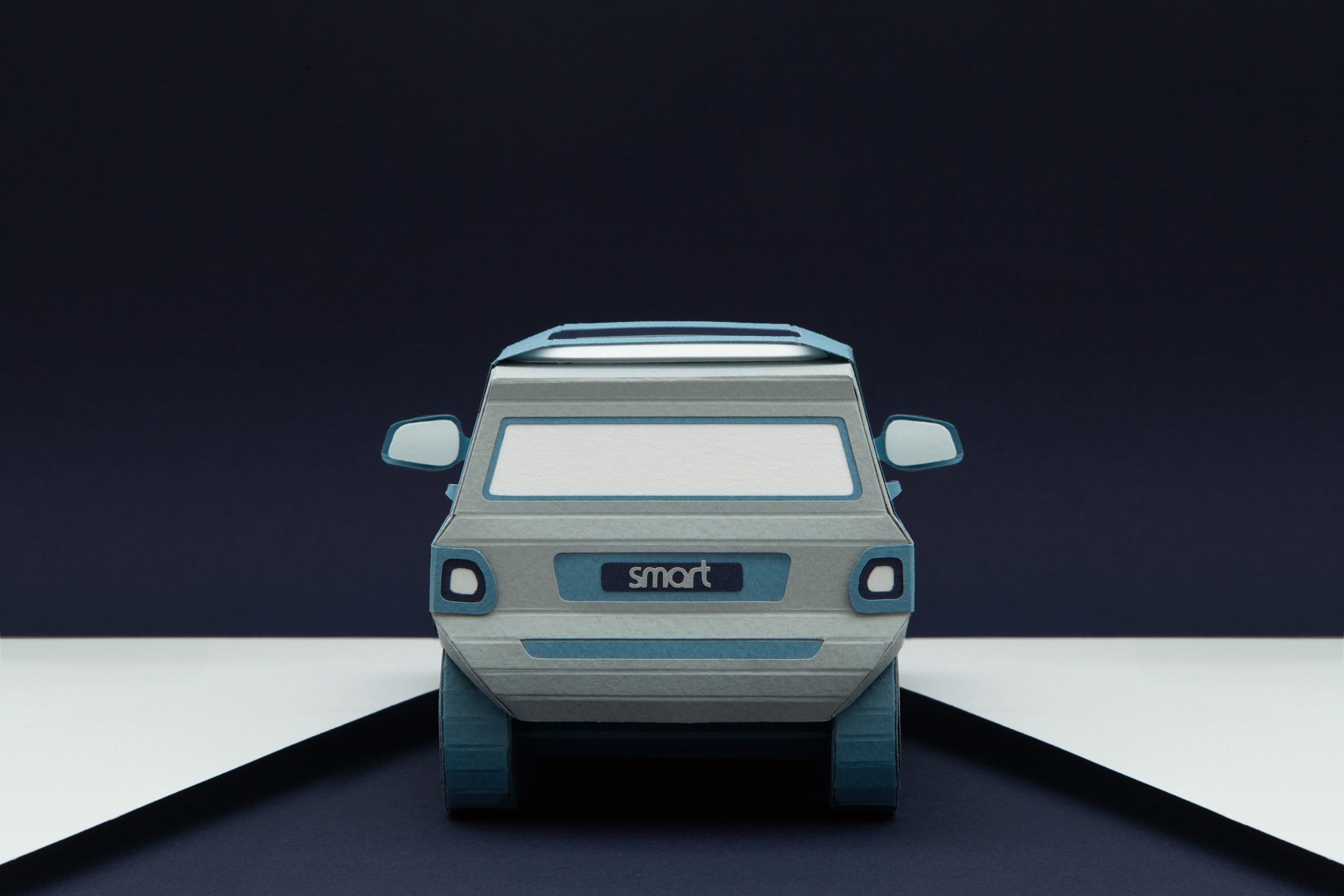 Benz，Paper，smart，