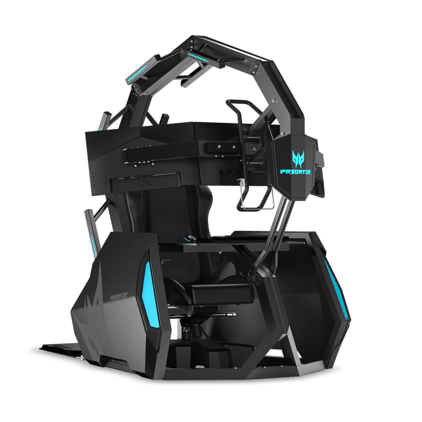 Game seat，2020 red dot product design award，Digital，E-sports equipment，