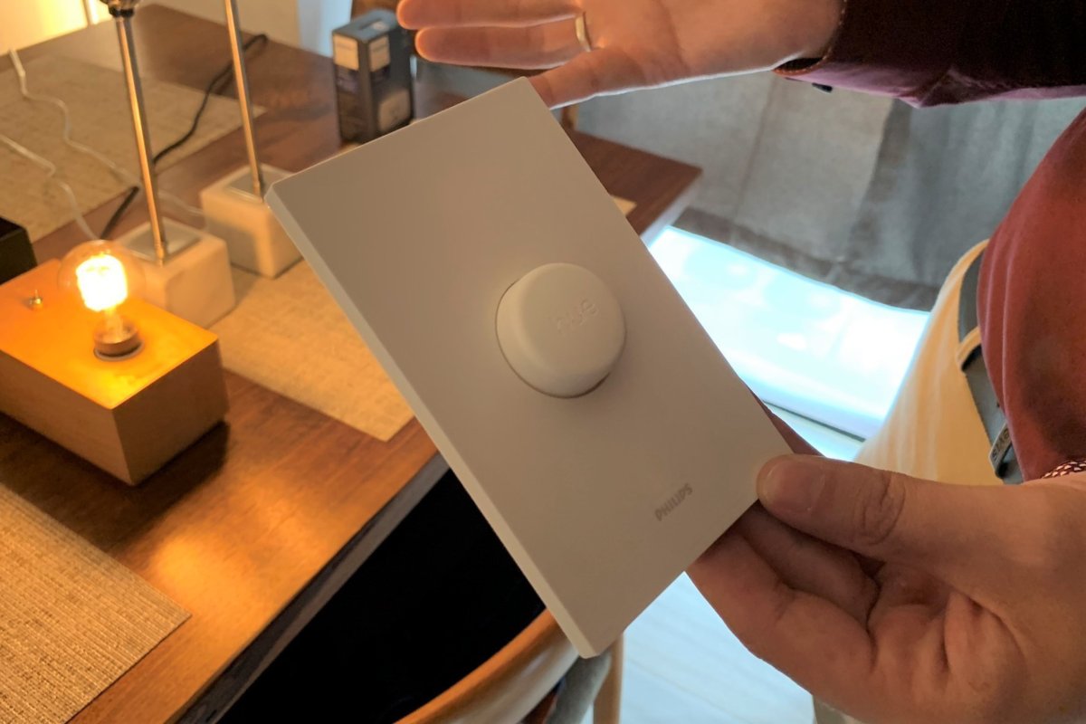 Philips tone smart button，philips，2020 red dot product design award，Home smart products，