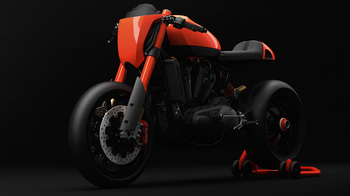 industrial design，Intelligent technology，Automatic design，design sketch，Motorcycle design，