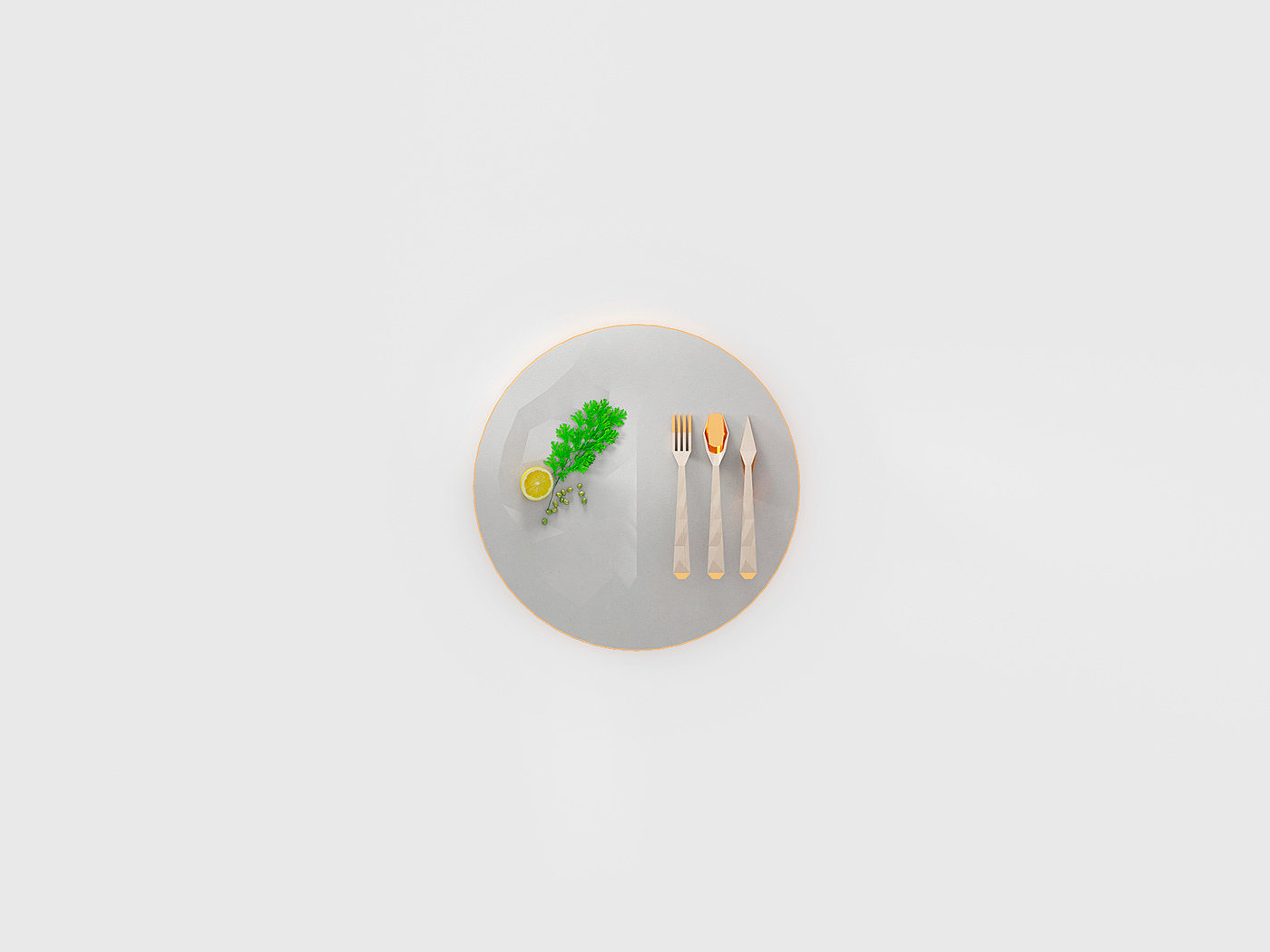 Tableware design，conceptual design，3D modeling，