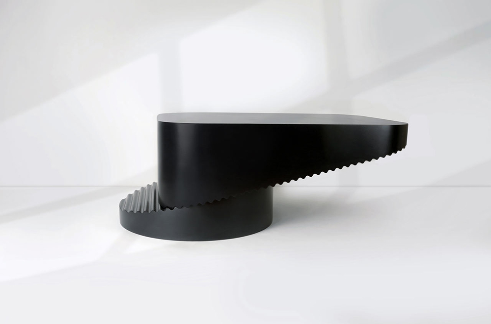 black，Coffee table，Step，