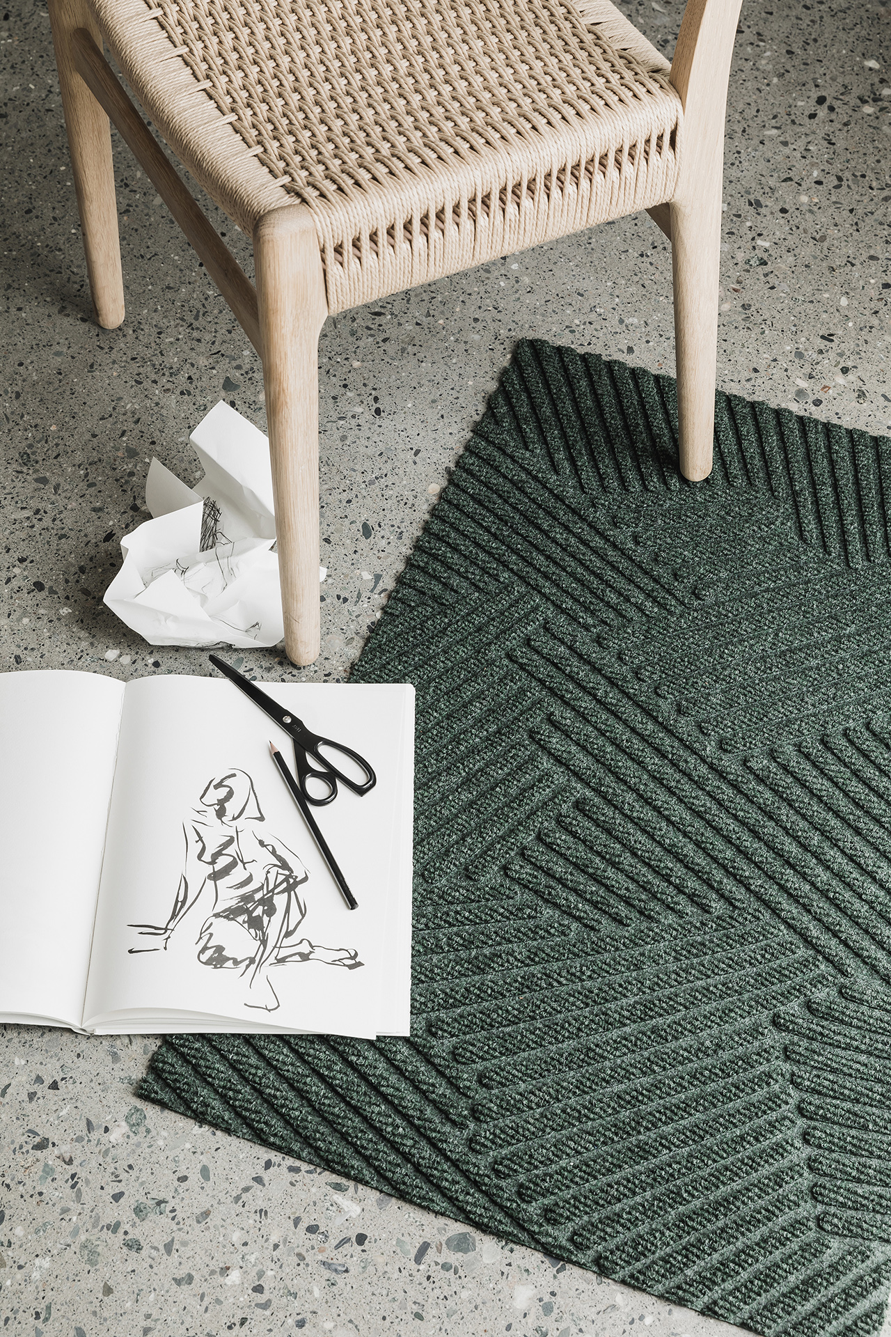 Heymat，Doormat，green，