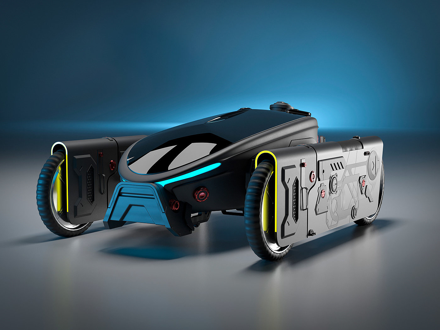 automobile，Electric bicycle，concept，future，