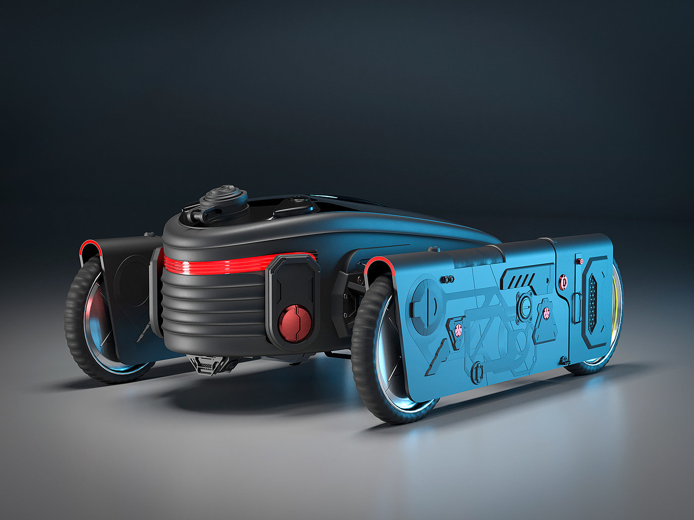 automobile，Electric bicycle，concept，future，