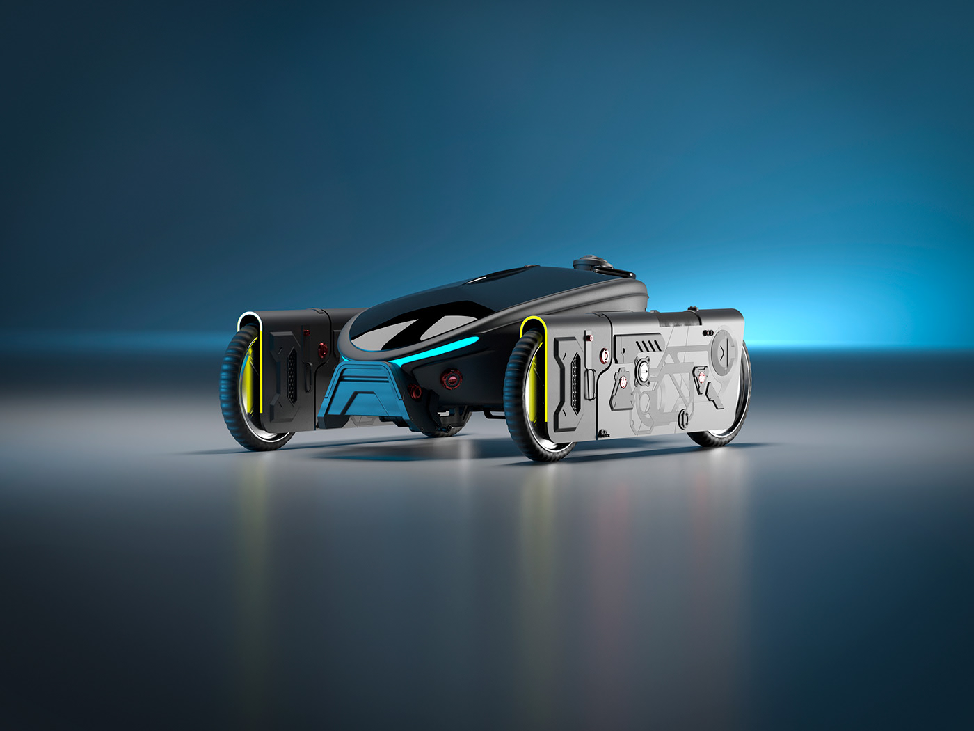 automobile，Electric bicycle，concept，future，