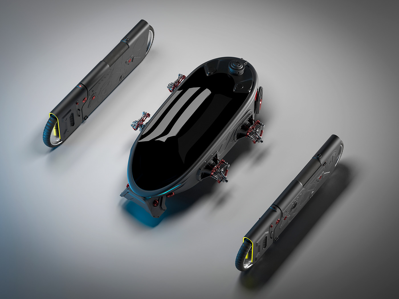 automobile，Electric bicycle，concept，future，