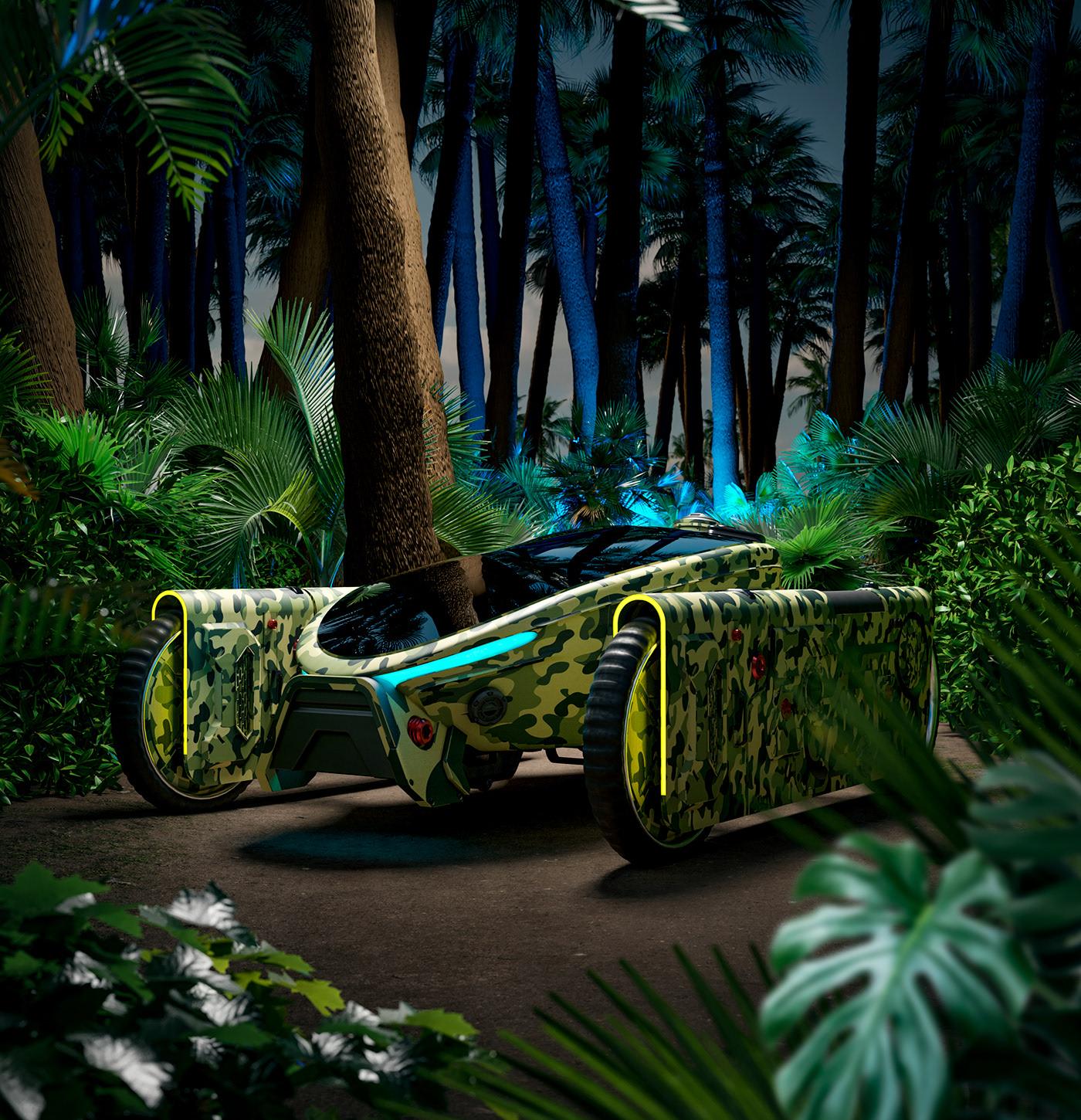 automobile，Electric bicycle，concept，future，