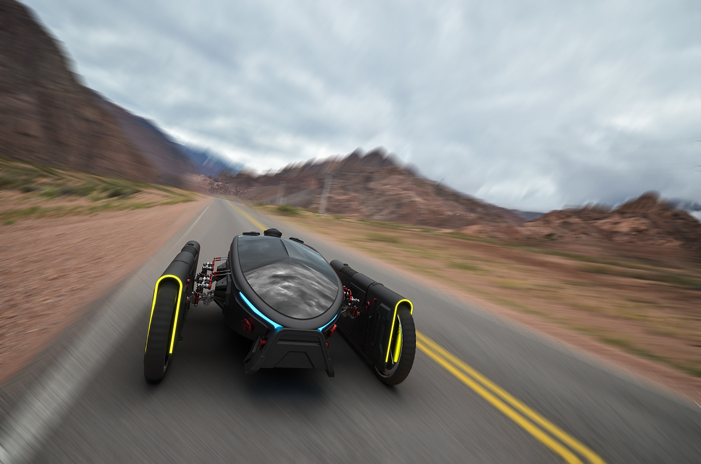 automobile，Electric bicycle，concept，future，