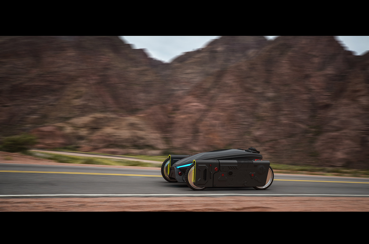 automobile，Electric bicycle，concept，future，