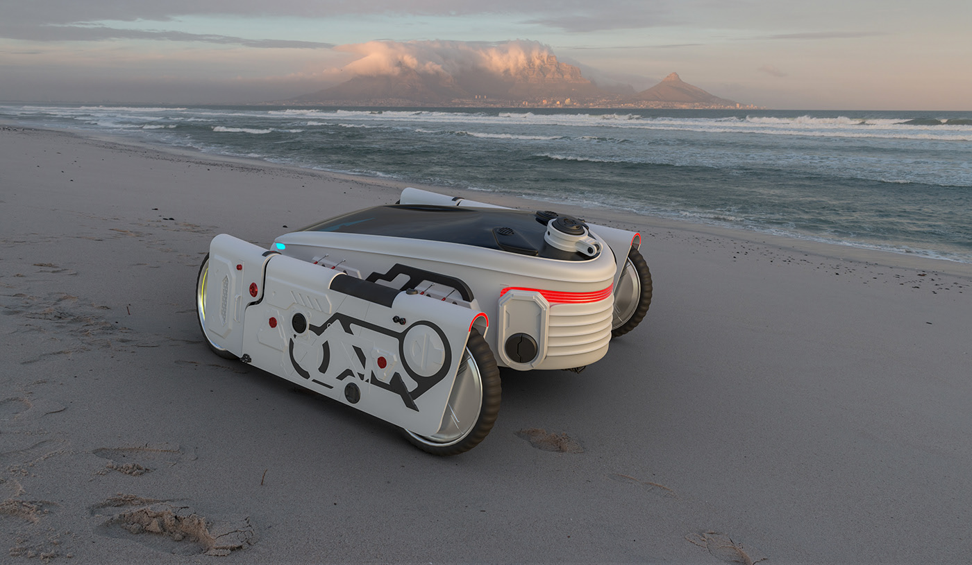 automobile，Electric bicycle，concept，future，