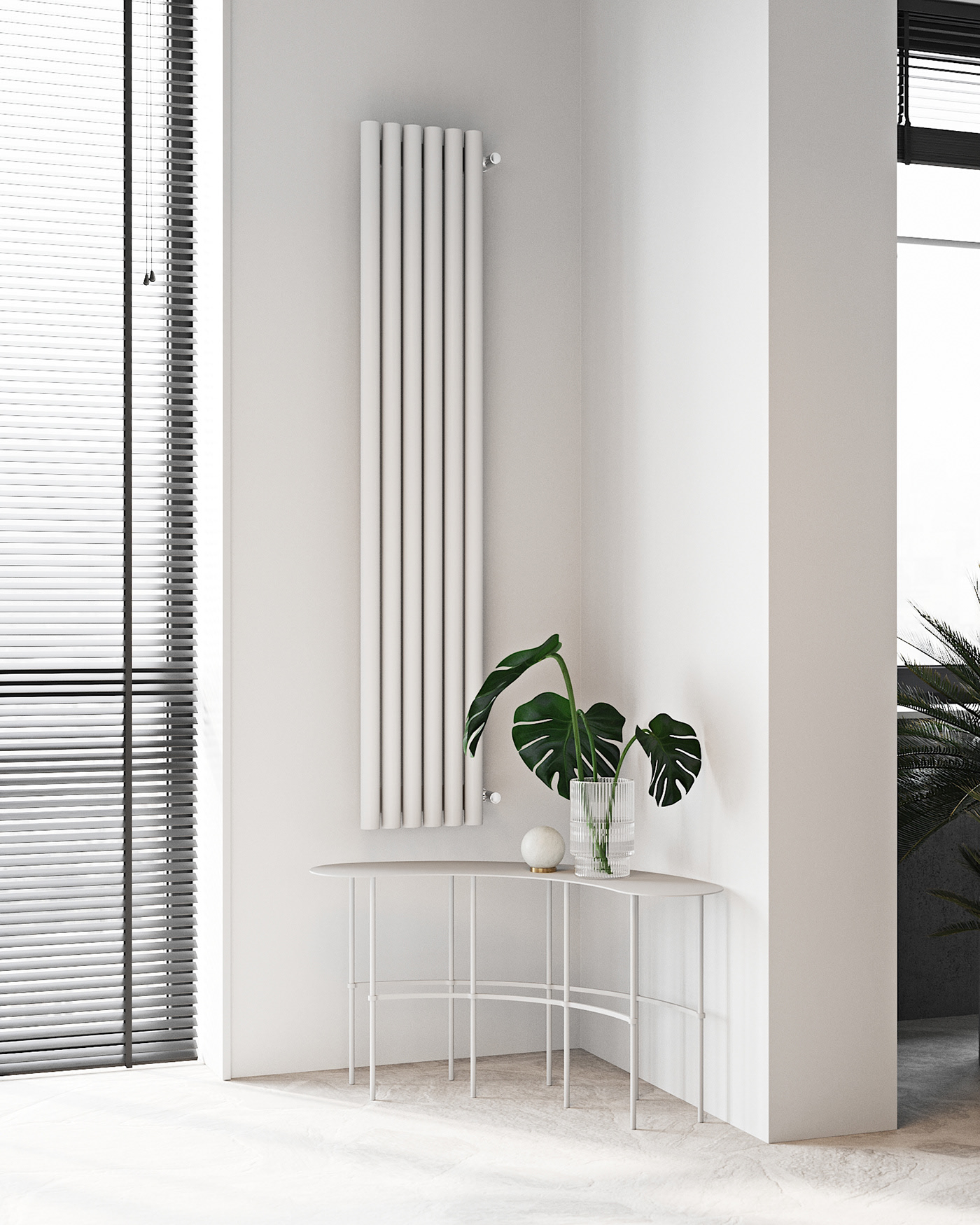 apartment，Moscow，Minimalist，visualization，