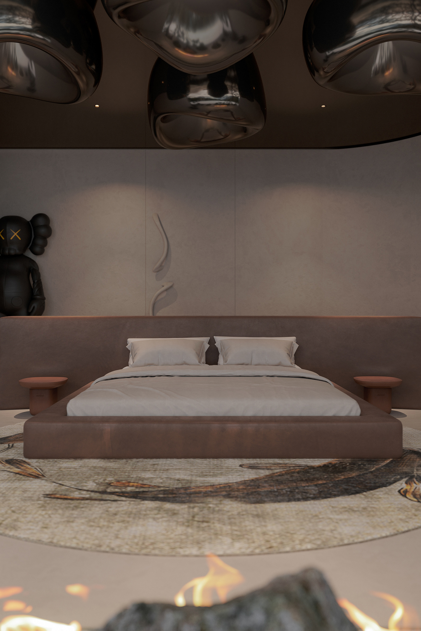 residence，underground，Art，modern，