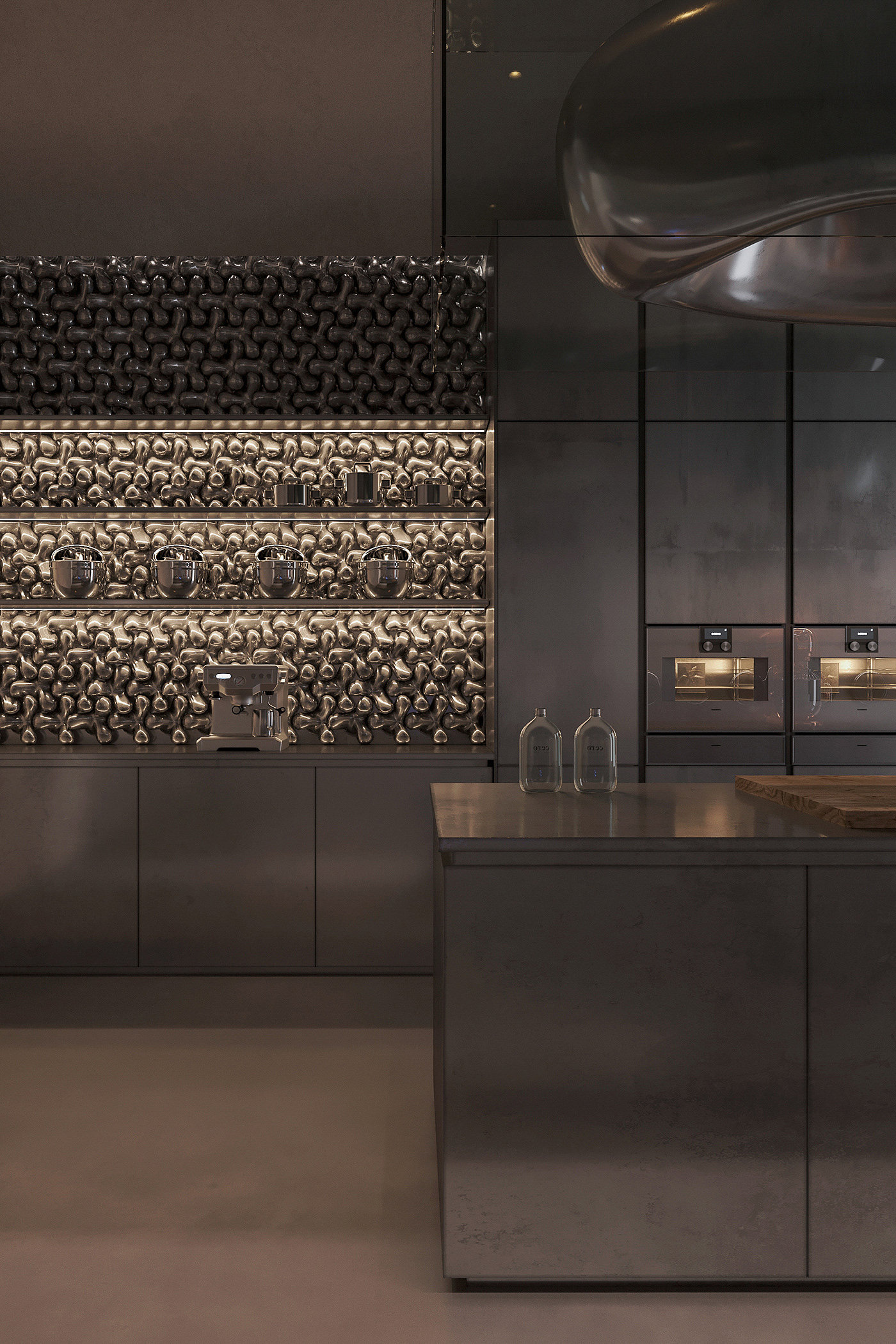 residence，underground，Art，modern，