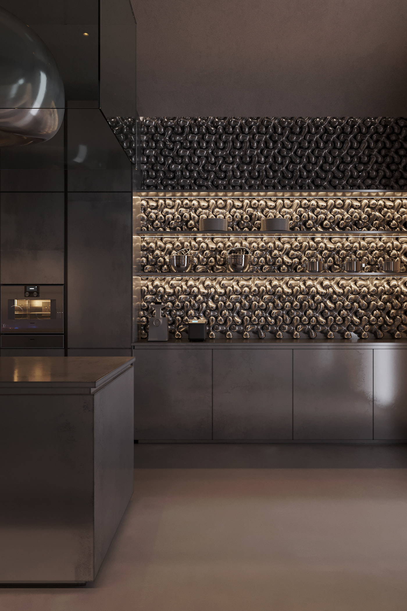 residence，underground，Art，modern，