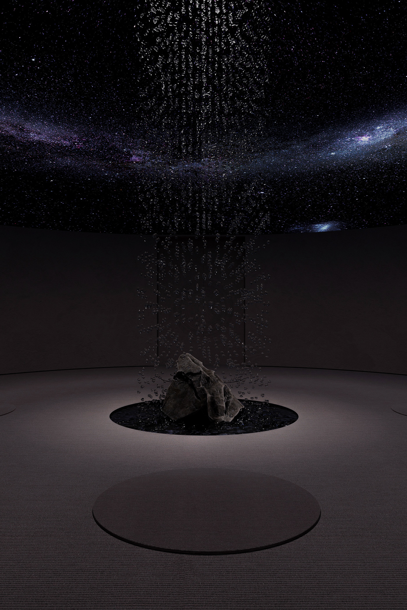 residence，underground，Art，modern，