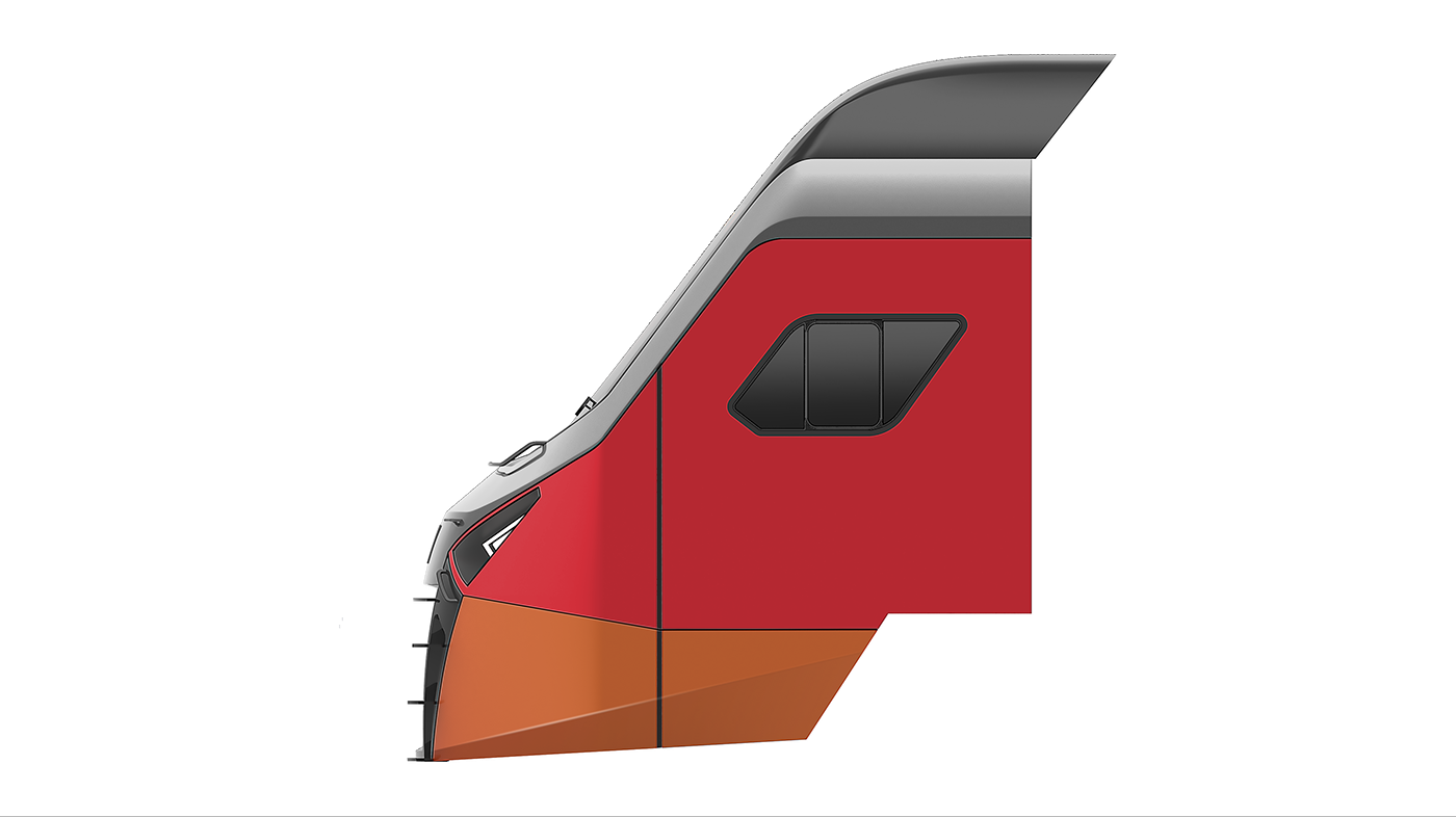 train，Hand drawn，Render，