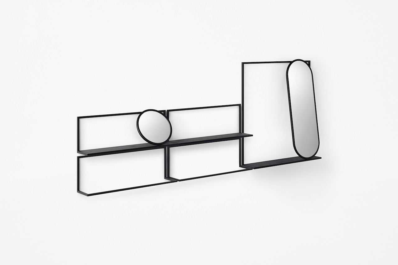 mirror，Armchair，Stool，Art，