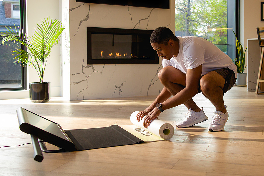 Fitness mat，monitor，camera，ai，