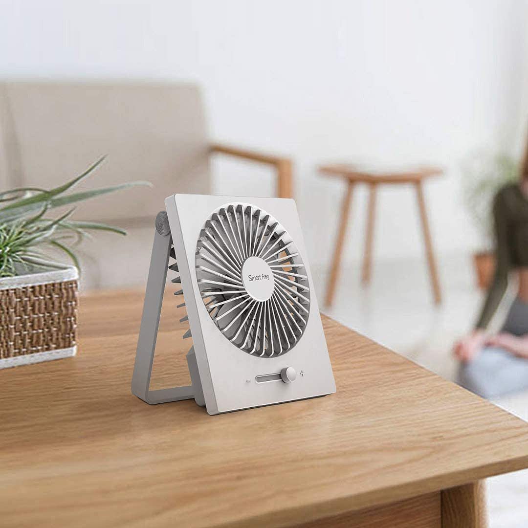 2020 red dot product design award，electric fan，white，Jane '，Portable，