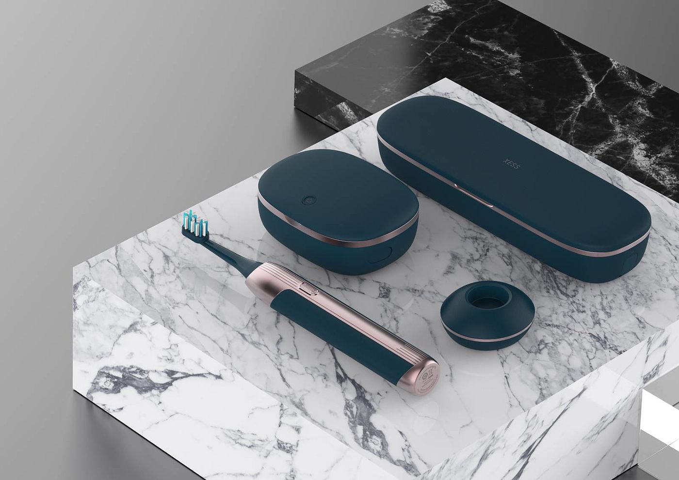 XESS D4，Electric toothbrush，toothbrush，2020 red dot product design award，