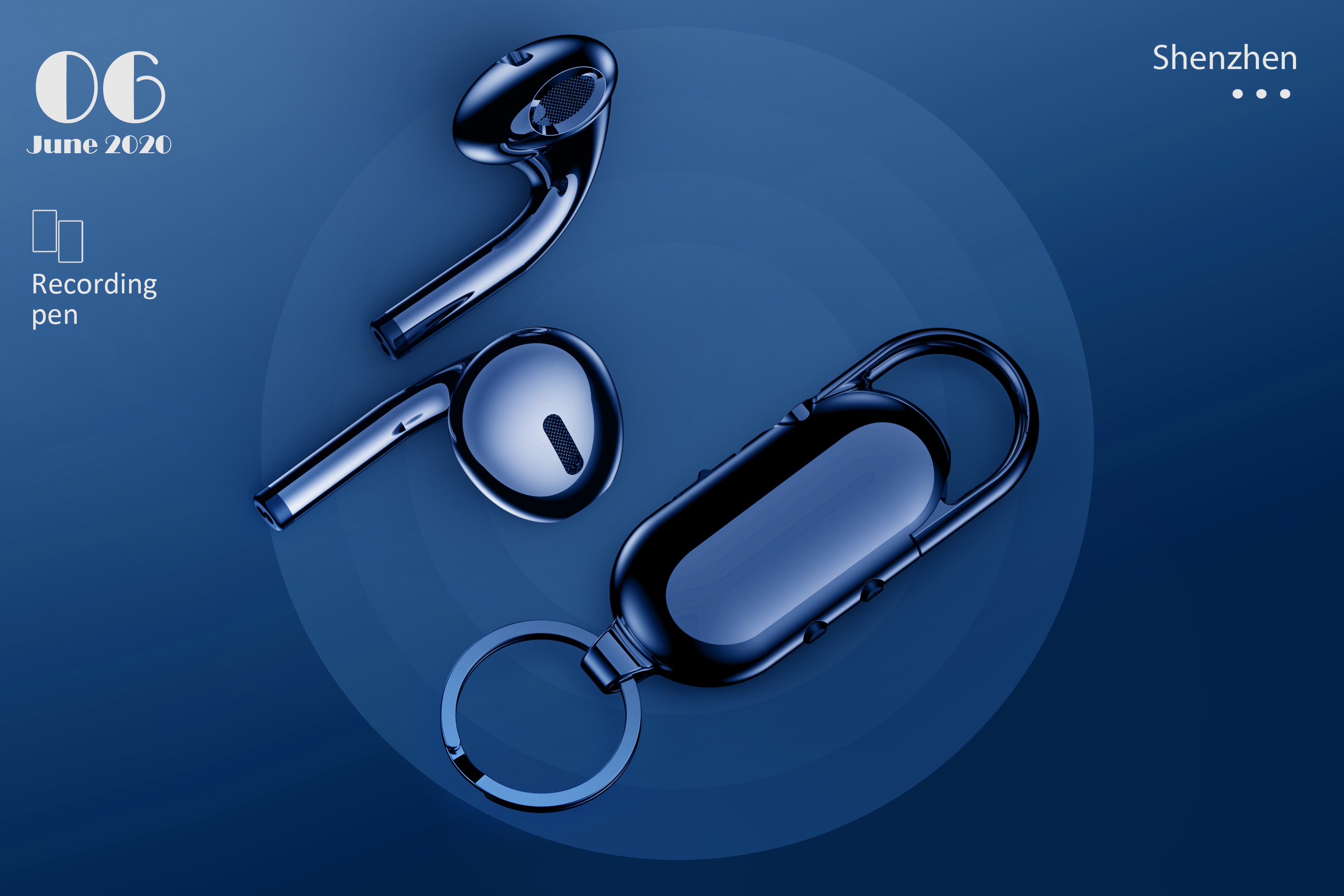 Render，Amazon，3D modeling，Scene map，Recording pen，