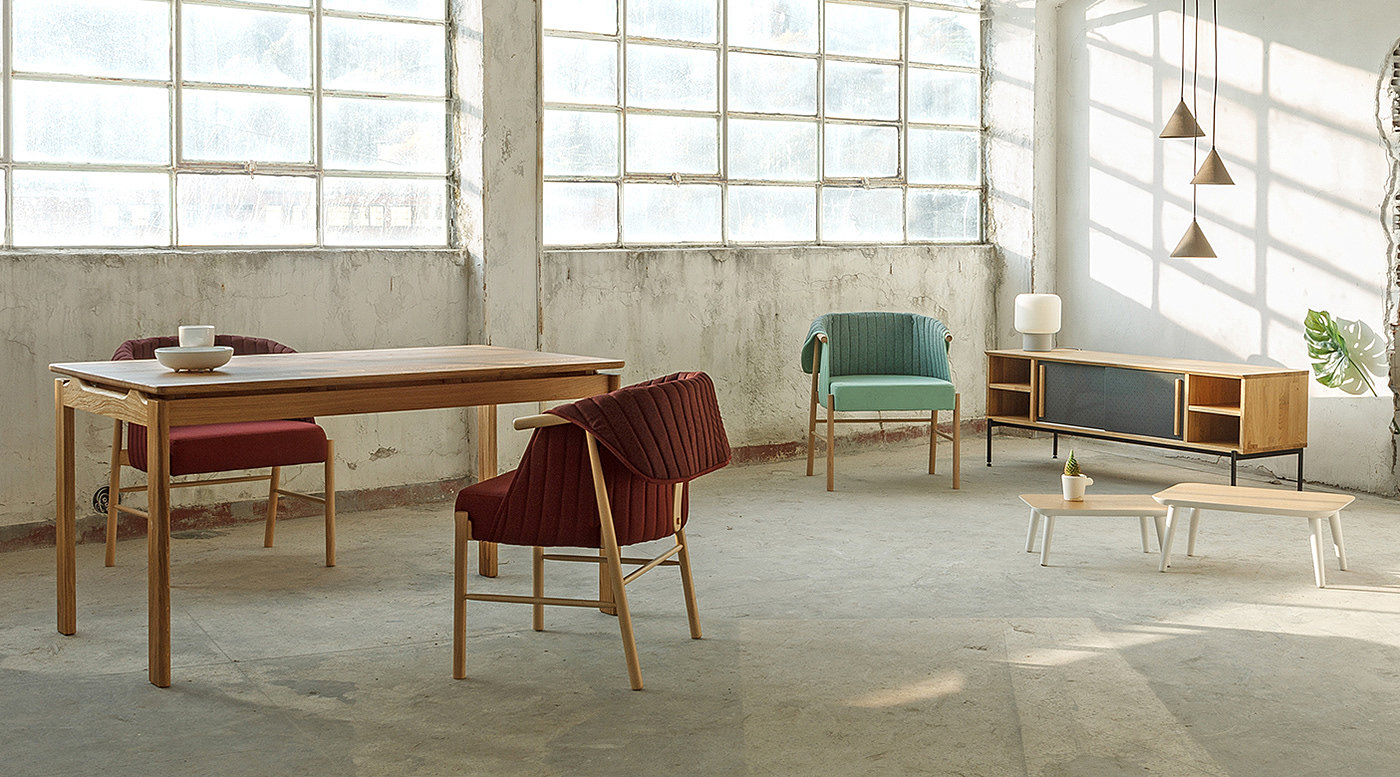 Marzana，Table，Pure oak，