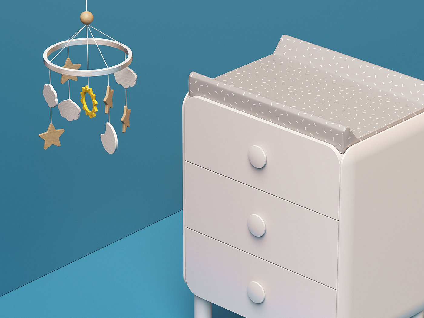 Baby bed，intelligence，Bluetooth，camera，wooden ，