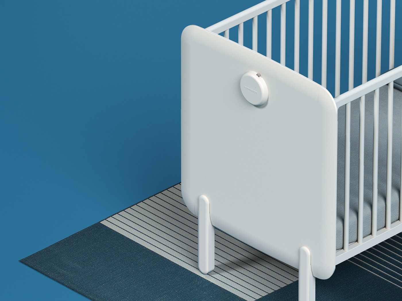 Baby bed，intelligence，Bluetooth，camera，wooden ，