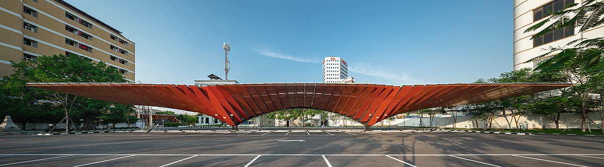 停车场，太阳能，建筑，