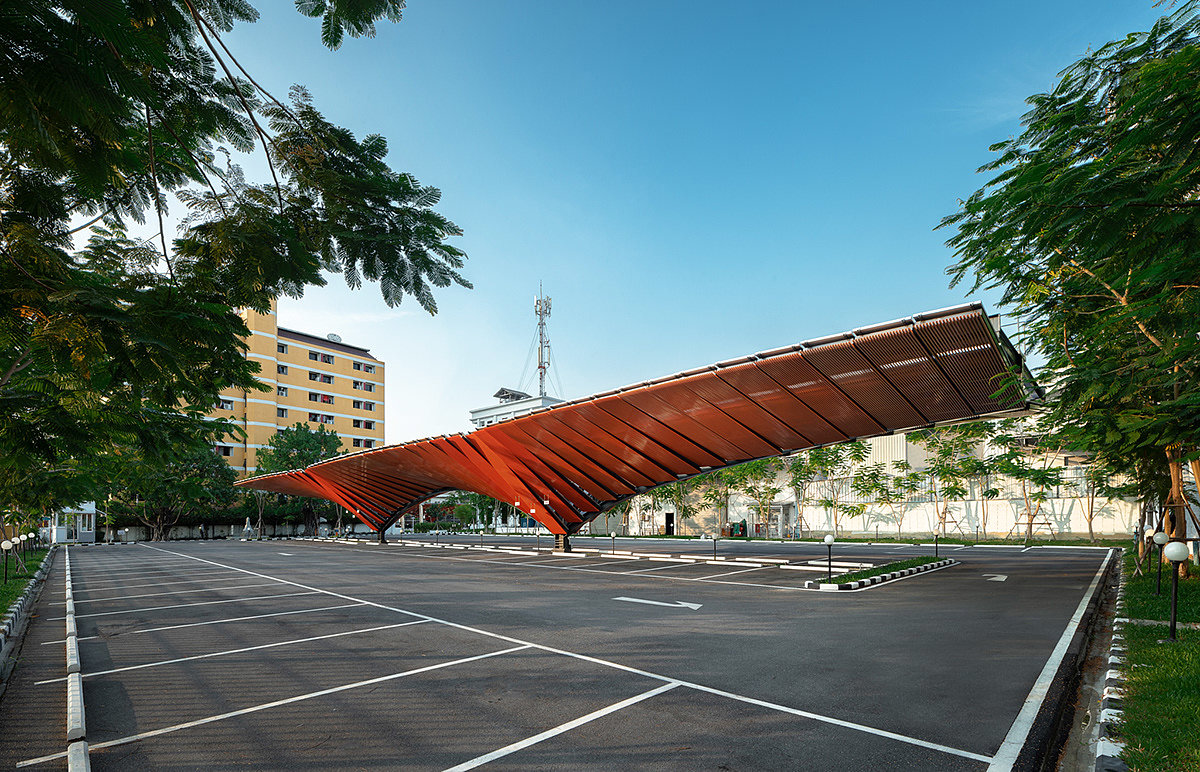 Parking lot，solar energy，Architecture，