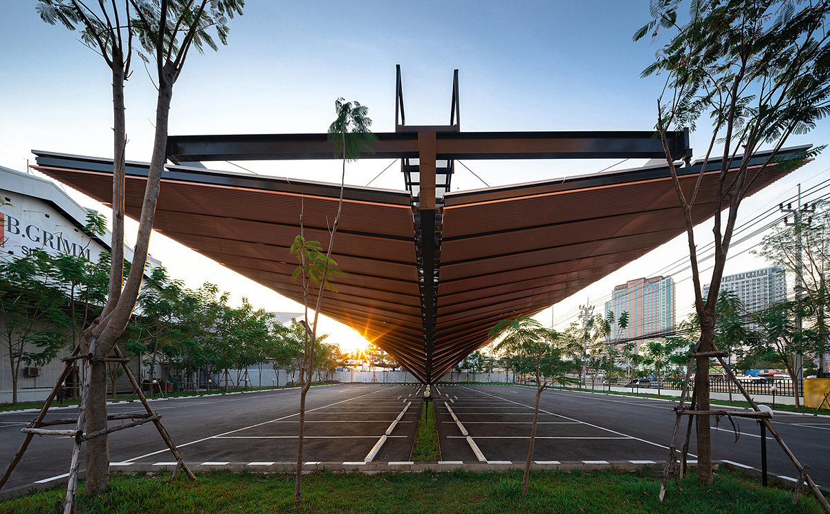 Parking lot，solar energy，Architecture，