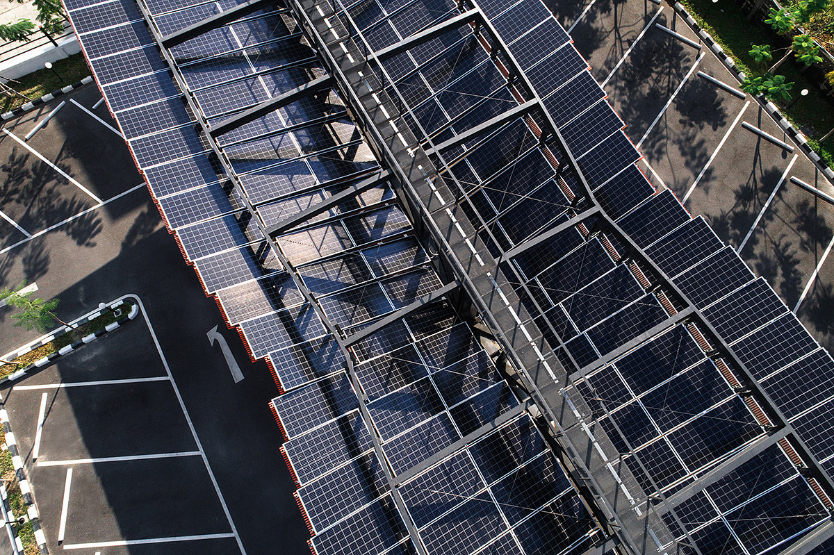 Parking lot，solar energy，Architecture，