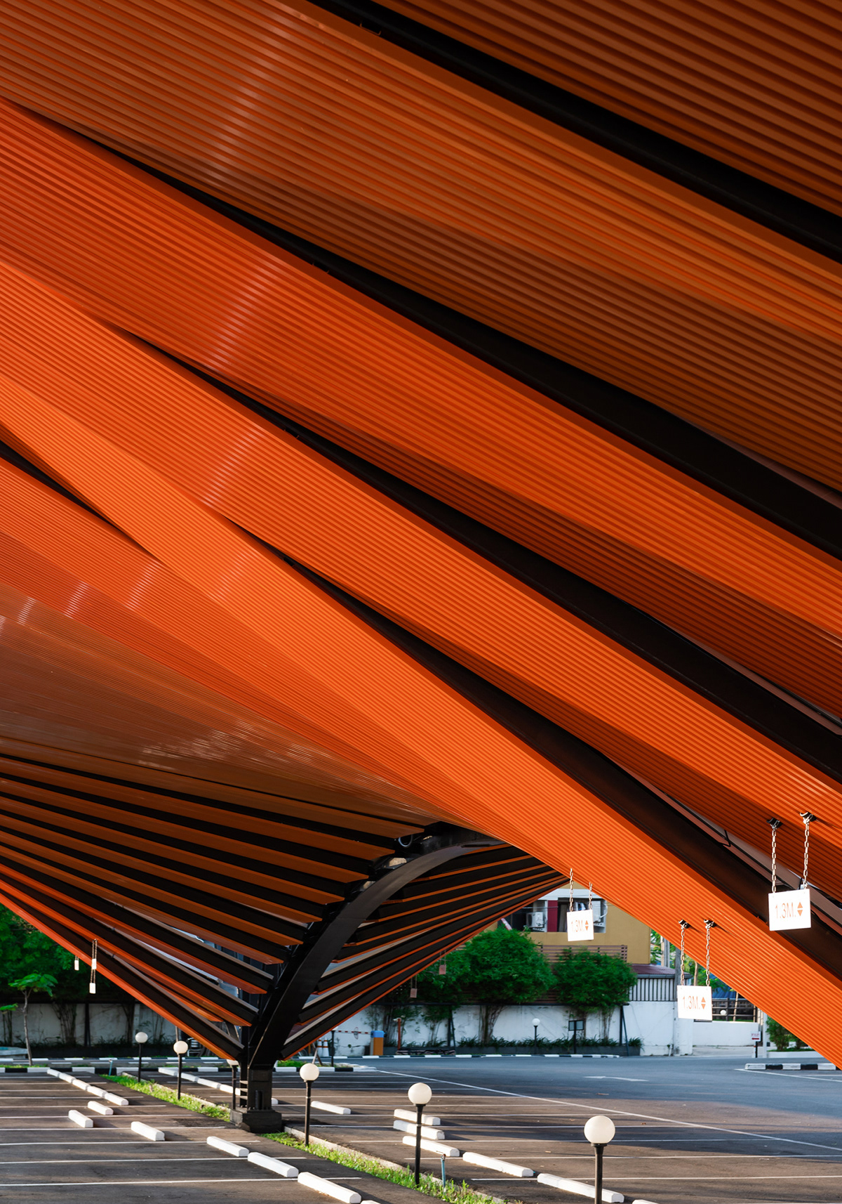 Parking lot，solar energy，Architecture，