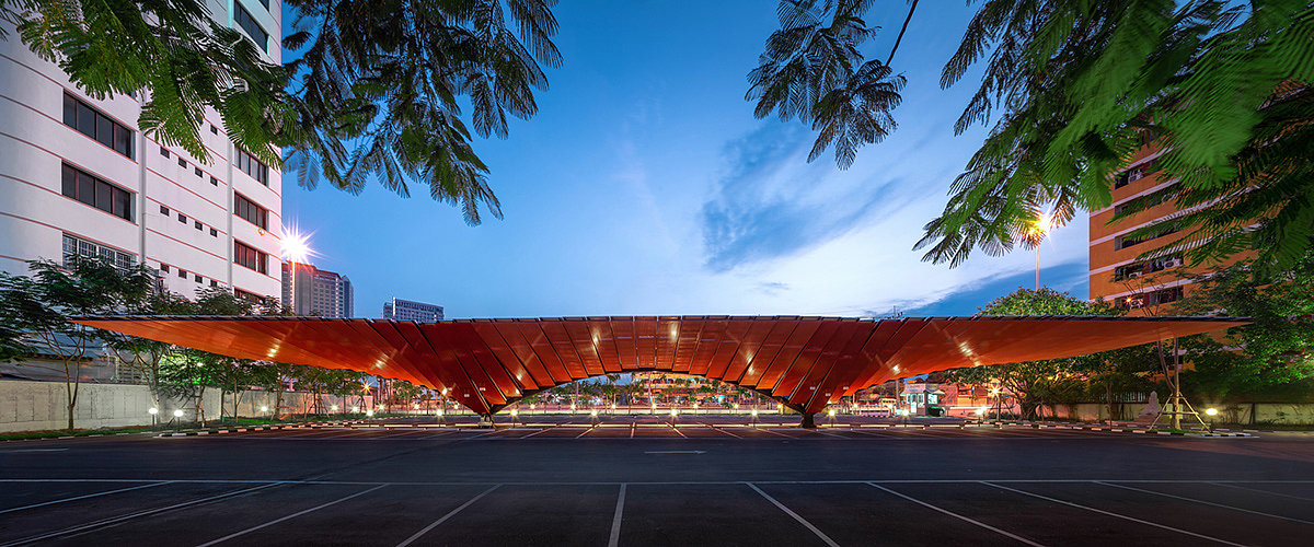 Parking lot，solar energy，Architecture，