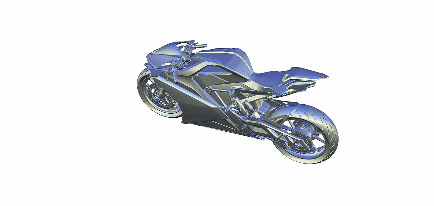 motorcycle，Electric，visualization，Model，