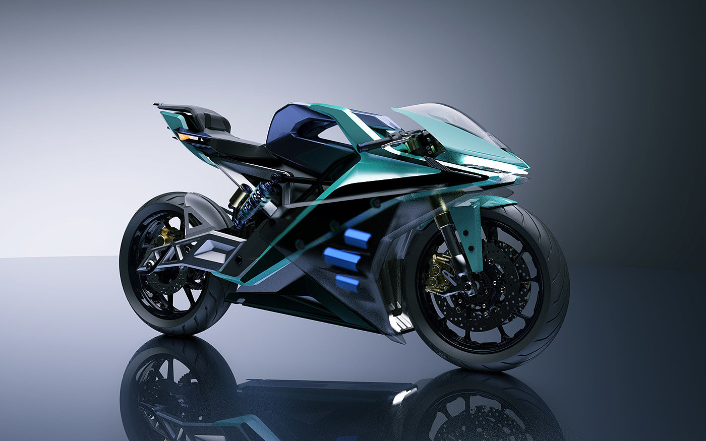 motorcycle，Electric，visualization，Model，