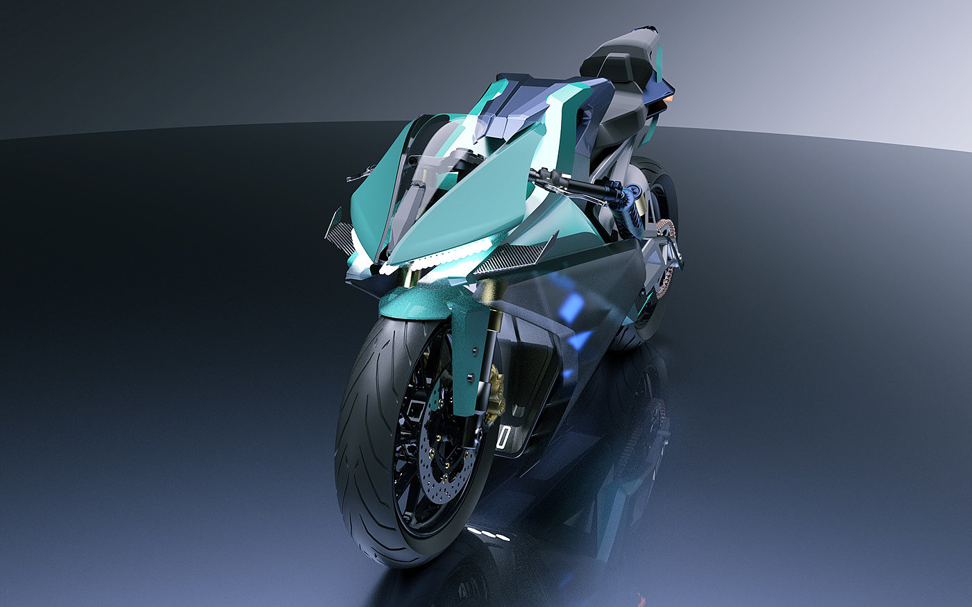 motorcycle，Electric，visualization，Model，