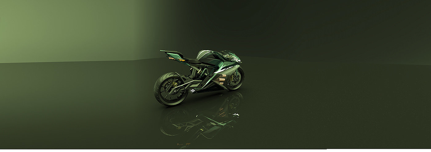 motorcycle，Electric，visualization，Model，