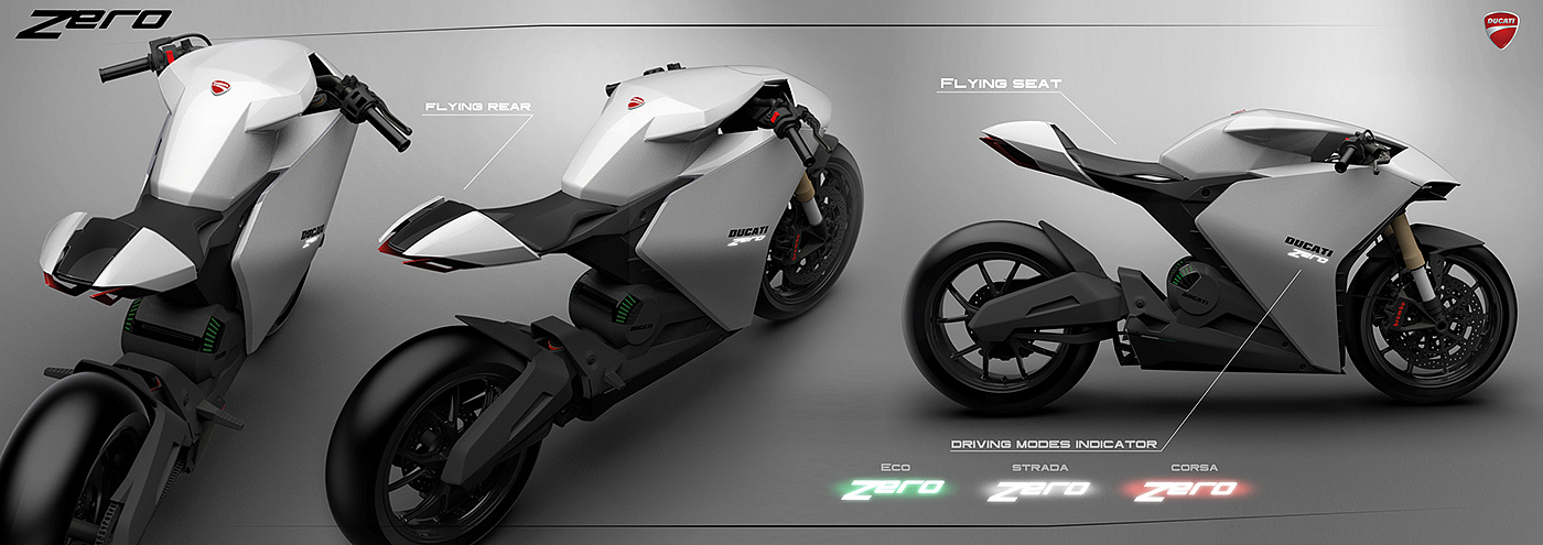 industrial design，Intelligent technology，Motorcycle design，Hand drawn，Automatic design，