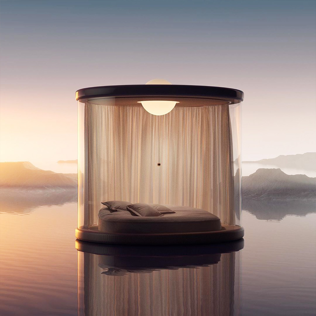 Render，Architecture，quiet，Zen，solar system，