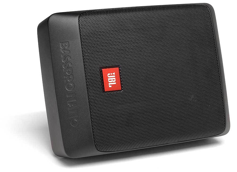 2020 red dot product design award，JBL BassPro Nano，Subwoofer，Die cast aluminum，matte，black，
